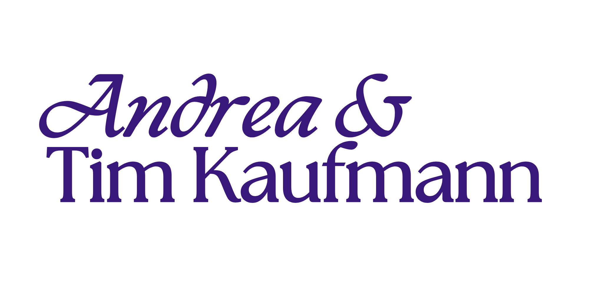 Tim and Andrea Kaufmann