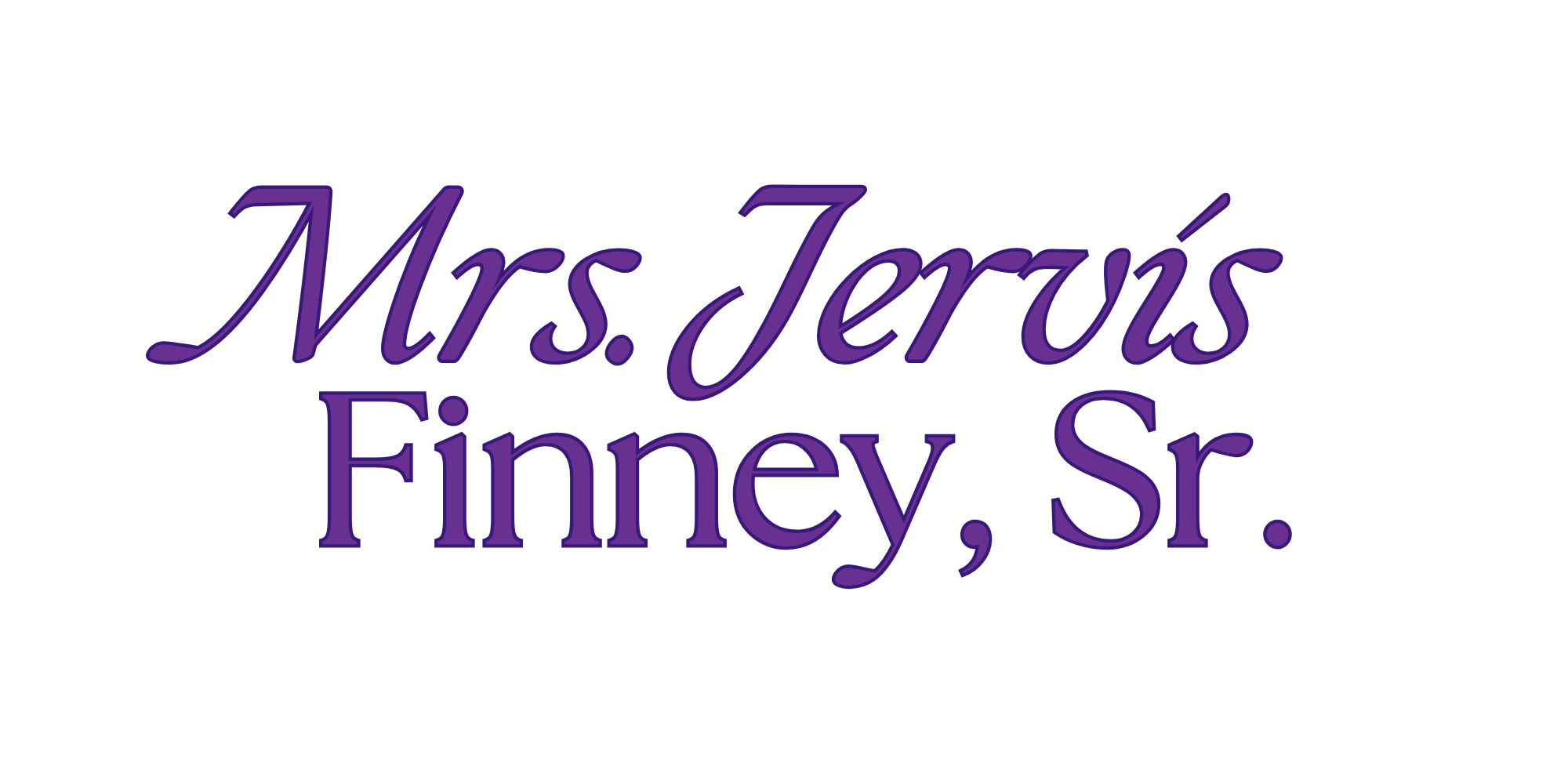 Mrs. Jervis Finney